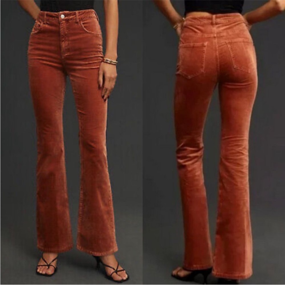 Anthropologie Pilcro The Icon Flare Corduroy Pants